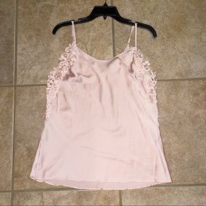 Modern movements satin lace cami